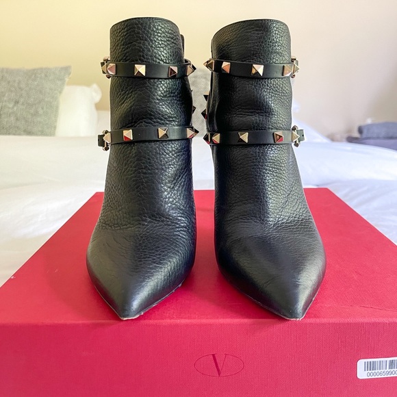 VALENTINO Rockstud Harness Booties - Picture 4 of 8